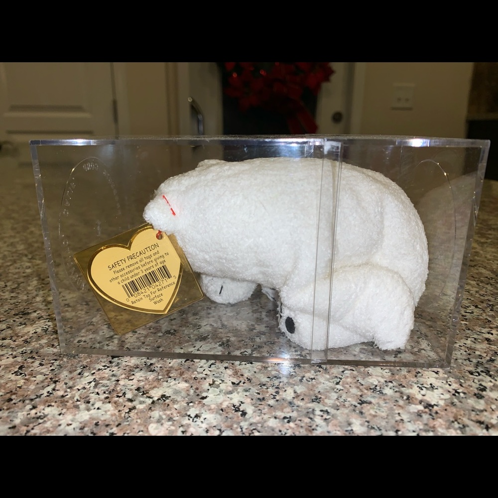 TY Beanie Babies 2000 Aurora Polar Bear - Picture 6 of 8